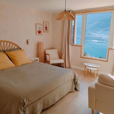 Le Cosy Du Plongeoir - T2 Neuf Avec Vue Sur Le Lac De Serre Poncon Et Grande Terrasse Avec Jardin Savines-le-Lac Exterior foto